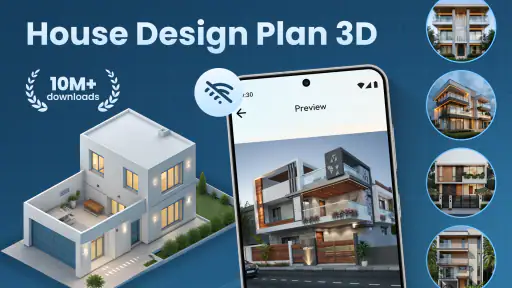 주택 설계 계획 3D 앱 screenshot