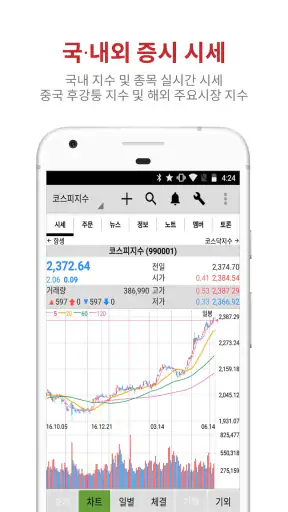 증권통 screenshot