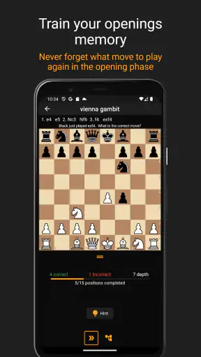 체스 준비 프로 오프닝 screenshot