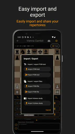 체스 준비 프로 오프닝 screenshot