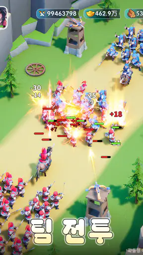 츄워:삼국-캐주얼 삼국지 생존 소셜 screenshot