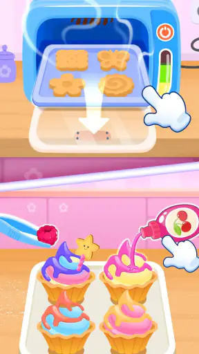 케이크 요리게임 - 베이킹 디저트 어린이게임 2세-5세 screenshot