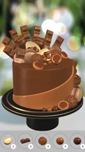 케이크 컬러링 3D screenshot