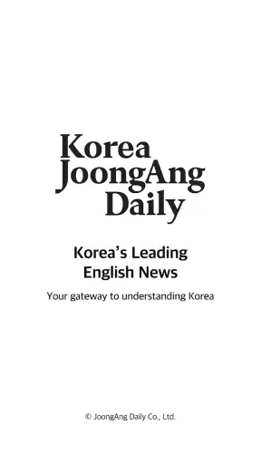코리아중앙데일리 - 대한민국 대표 영어신문 screenshot