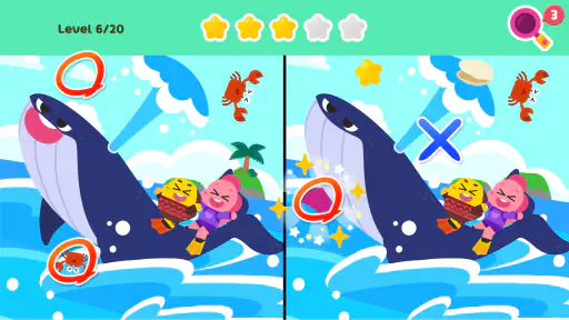 코코비 색칠놀이 - 어린이 학습 게임,틀린그림,퍼즐 screenshot
