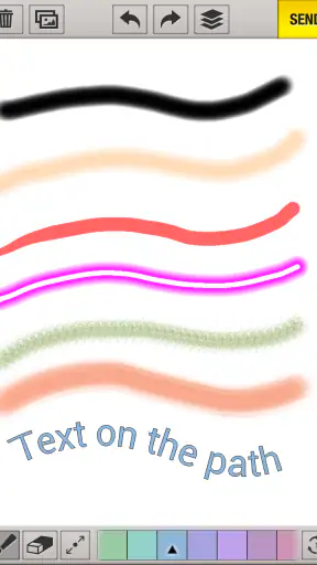 톡톡스케치 - 그림 그리기,손글씨,사진 꾸미기 screenshot