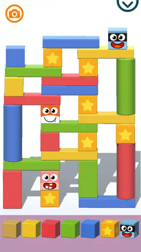 팡고 콰쾅! 큐브 쌓기 screenshot