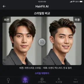 헤어핏 AI (HairFit AI) screenshot