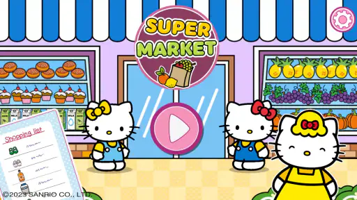 헬로키티: 키즈 슈퍼마켓 screenshot