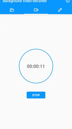 화면이 꺼져있을 때의 비디오 녹화 screenshot