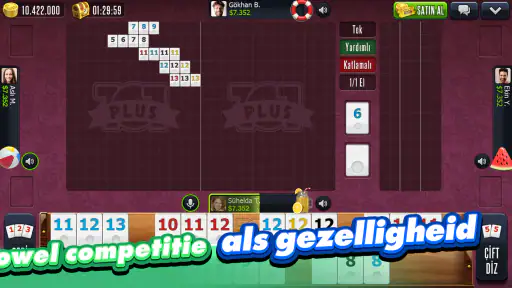 101 YüzBir Okey Plus screenshot