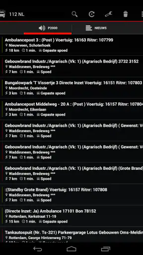112-Nederland screenshot