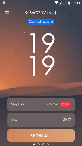 1Muslim: Gebedstijden, Azan screenshot