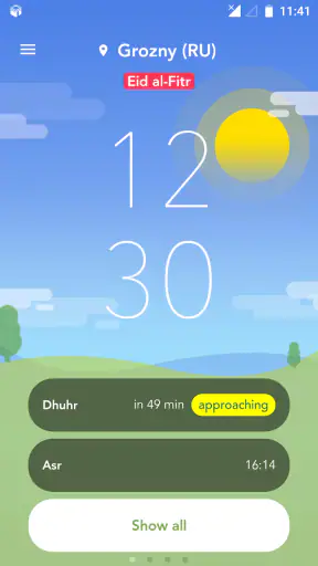 1Muslim: Gebedstijden, Azan screenshot