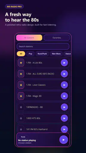 80s muziek Pro screenshot