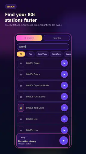 80s muziek Pro screenshot