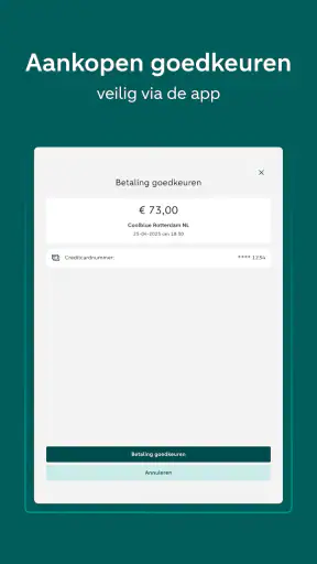 ABN AMRO Creditcard screenshot