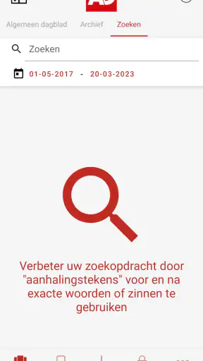 AD - Digitale krant screenshot