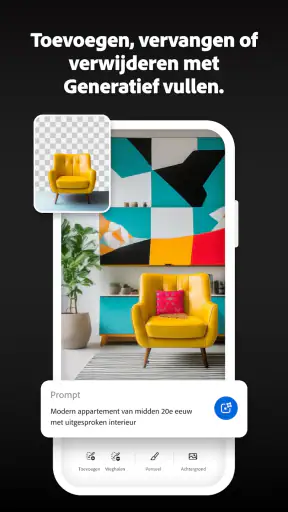 Adobe Firefly AI-foto & -video screenshot
