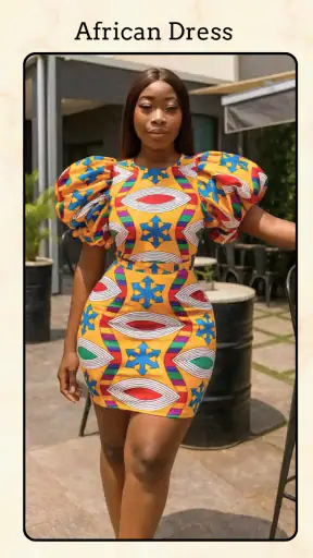 Afrikaanse kleding screenshot