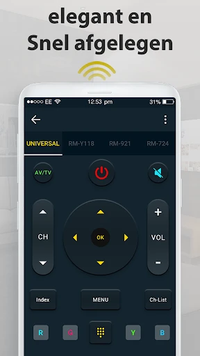 Afstandsbediening Universeel screenshot