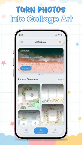 AI Collage Maker & Photo Frame screenshot
