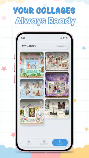 AI Collage Maker & Photo Frame screenshot