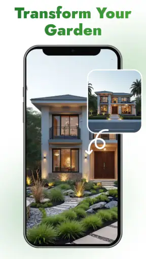 AI Garden Design Landscape Art screenshot