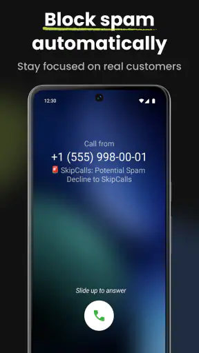 AI Receptionist — SkipCalls screenshot