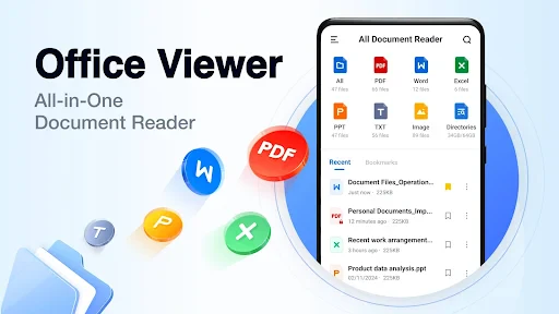 Alle documenten lezer: PDF,DOC screenshot