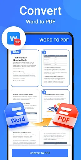 Alle documenten lezer: PDF,DOC screenshot