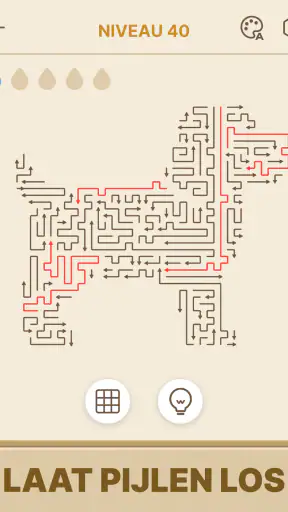 Amaze GO! - Pijl Puzzel screenshot