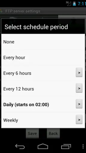 AndFTPPro screenshot