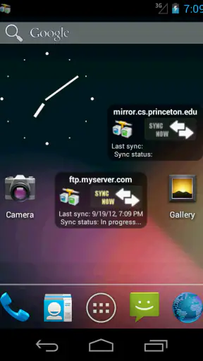 AndFTPPro screenshot