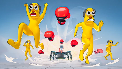 Annoying Uncle - Boksspellen screenshot