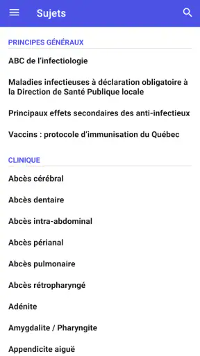 Antibiothérapie Pédiatrique screenshot