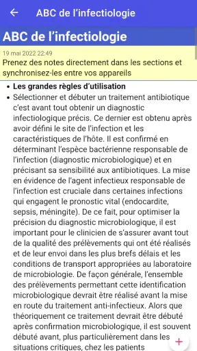 Antibiothérapie Pédiatrique screenshot