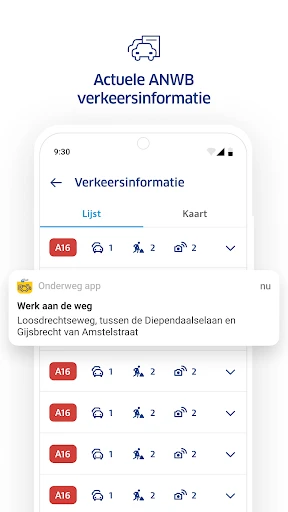 ANWB Onderweg & Wegenwacht screenshot
