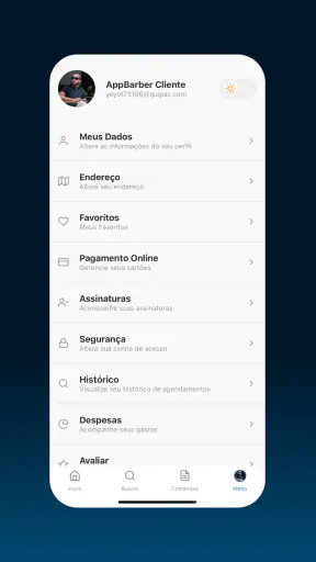 AppBarber: Cliente screenshot