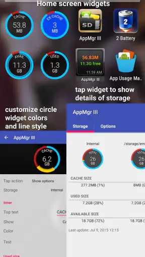 AppMgr Pro III (App 2 SD) screenshot