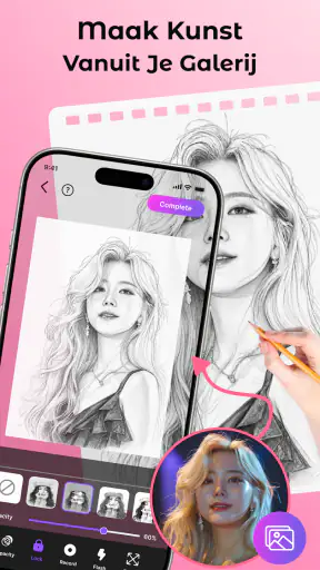 AR Tekenen: Sketch & Teken app screenshot