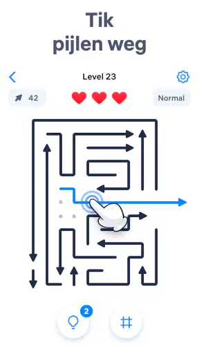 Arrow Puzzle - Puzzelspellen screenshot