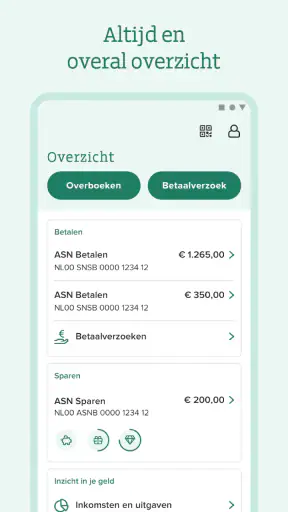 ASN Bank screenshot