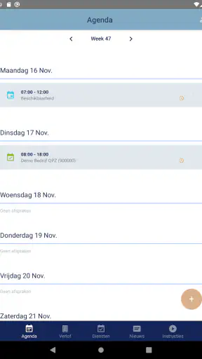 Assist Planner screenshot