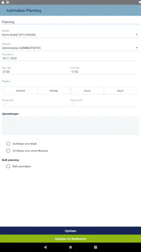 Assist Planner screenshot