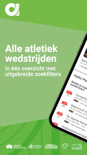 Atletiek.nu screenshot