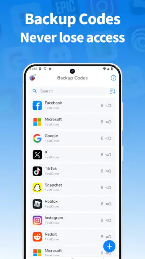 Authenticator App · 2FA screenshot