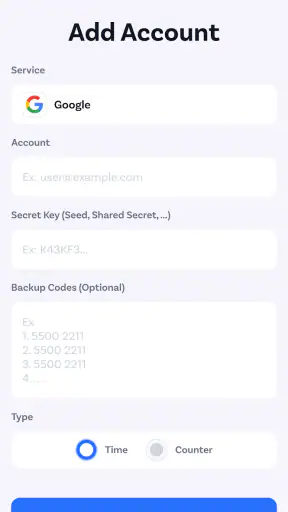 Authenticator Secure App screenshot