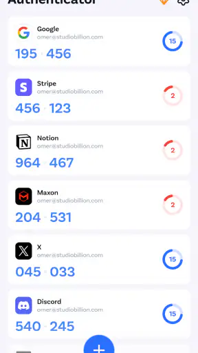 Authenticator Secure App screenshot