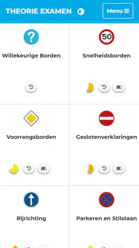 Auto Theorie Examens CBR 2026 screenshot